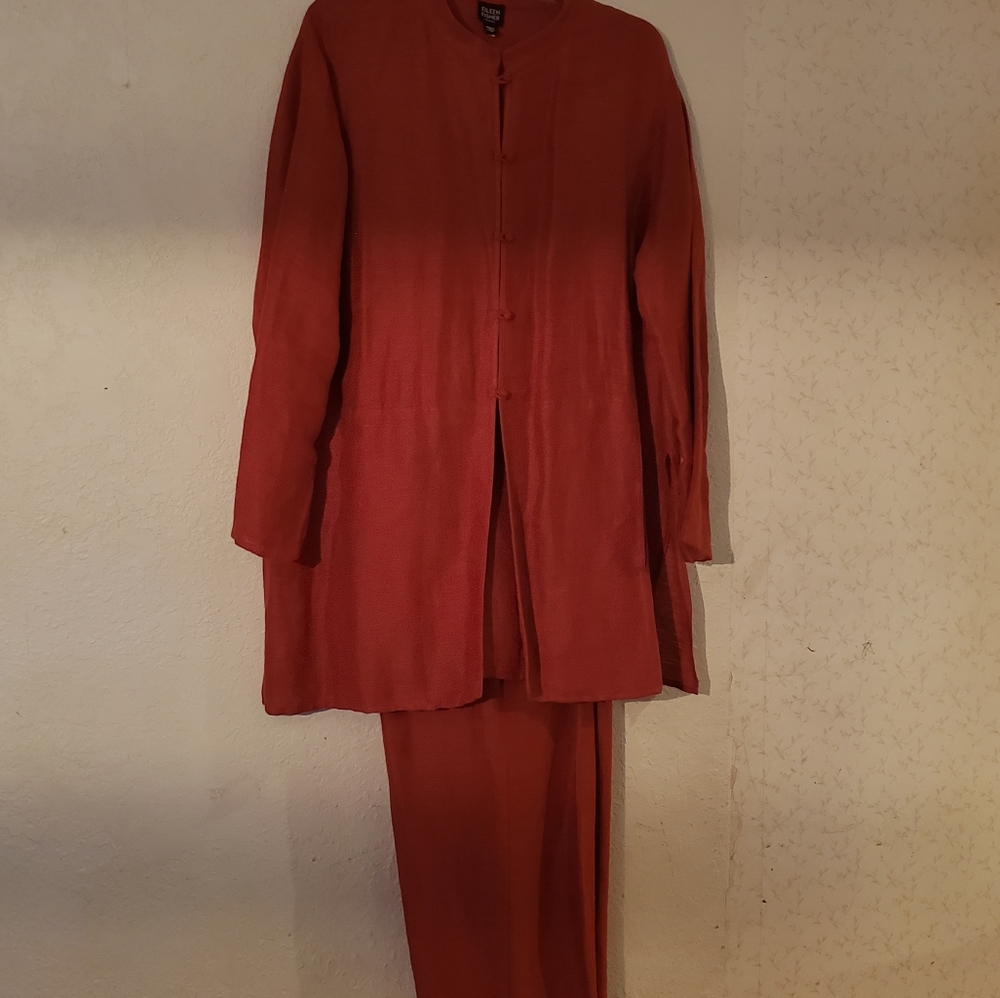 Eileen Fisher pant and tunic 1x